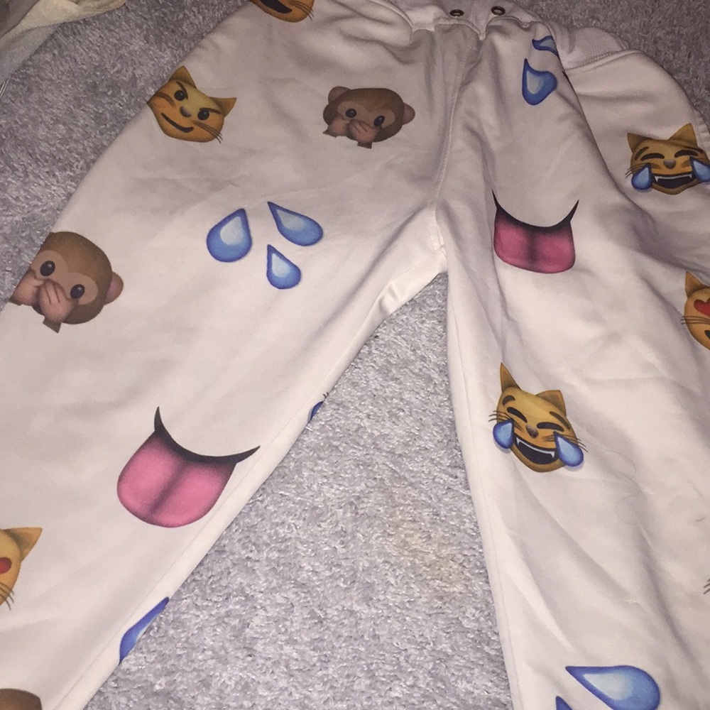 Emoji joggers